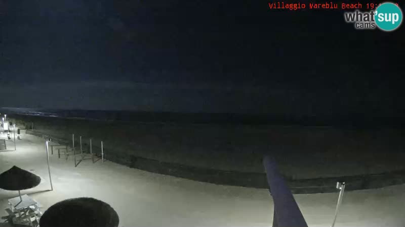 Spiaggia Webcam Villaggio Mare Blu Bibione Pineda