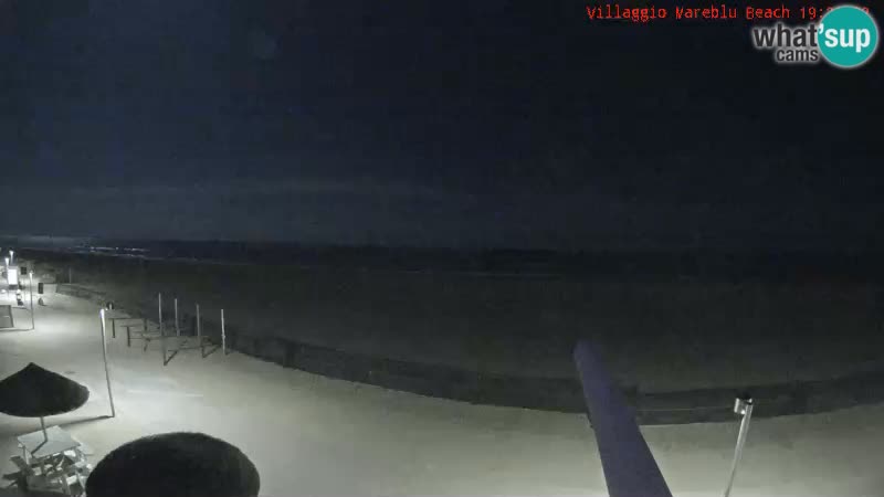 Playa webcam en vivo Villaggio Mare Blu Bibione Pineda – Italia