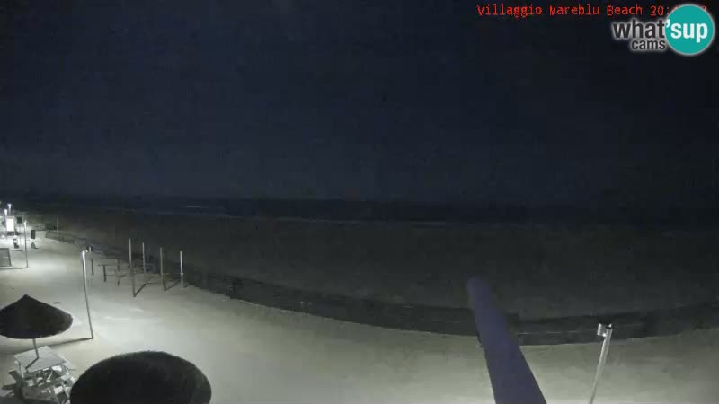 Playa webcam en vivo Villaggio Mare Blu Bibione Pineda – Italia