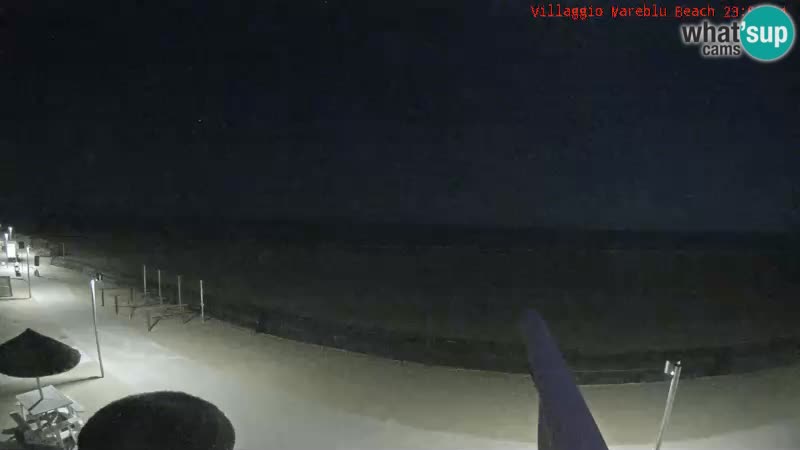 Spiaggia Webcam Villaggio Mare Blu Bibione Pineda