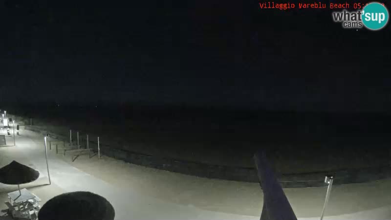 Playa webcam en vivo Villaggio Mare Blu Bibione Pineda – Italia