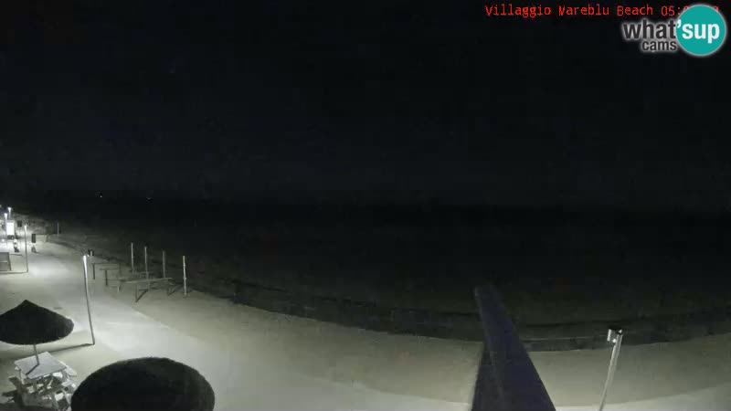 Spiaggia Webcam Villaggio Mare Blu Bibione Pineda