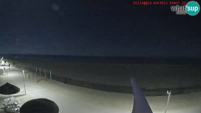 Playa webcam en vivo Villaggio Mare Blu Bibione Pineda – Italia