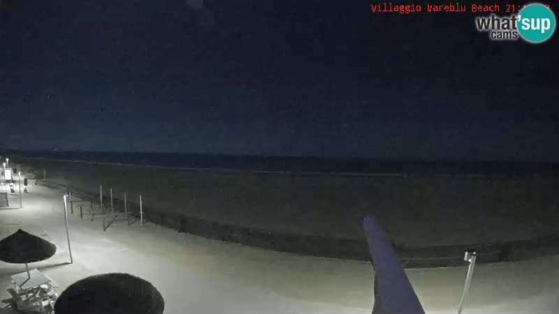 Der Strand Villaggio Mare Blu webcam Bibione Pineda – Italien