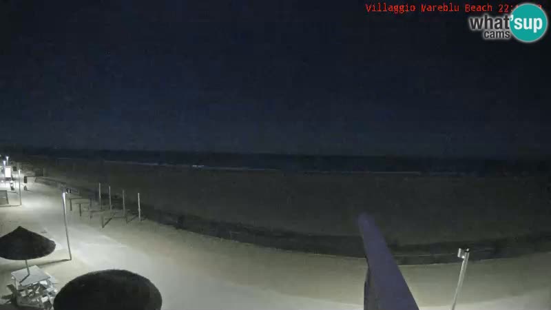 Spiaggia Webcam Villaggio Mare Blu Bibione Pineda