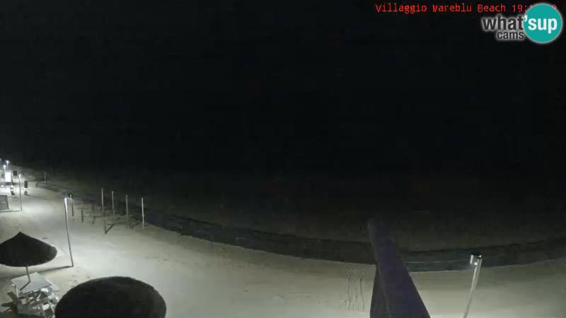 Webcam en direct de la plage Villaggio Mare Blu Bibione Pineda – Italie