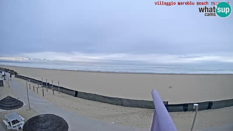 Der Strand Villaggio Mare Blu webcam Bibione Pineda – Italien