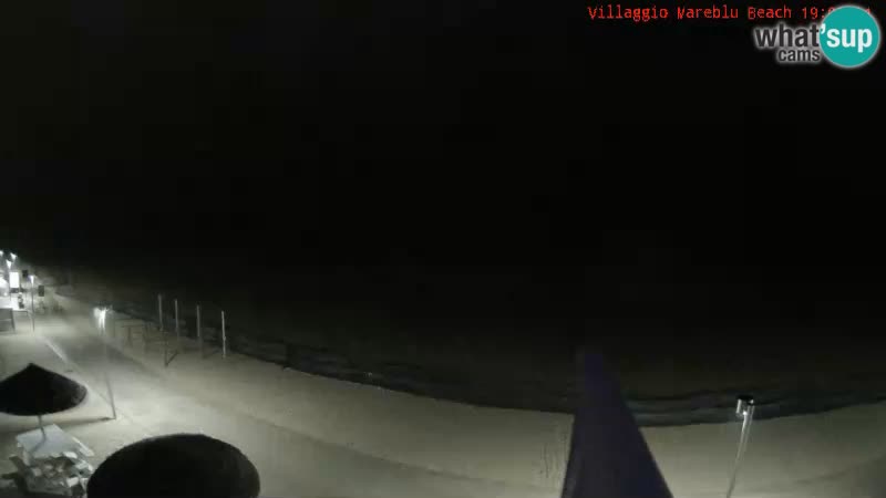 Spiaggia Webcam Villaggio Mare Blu Bibione Pineda