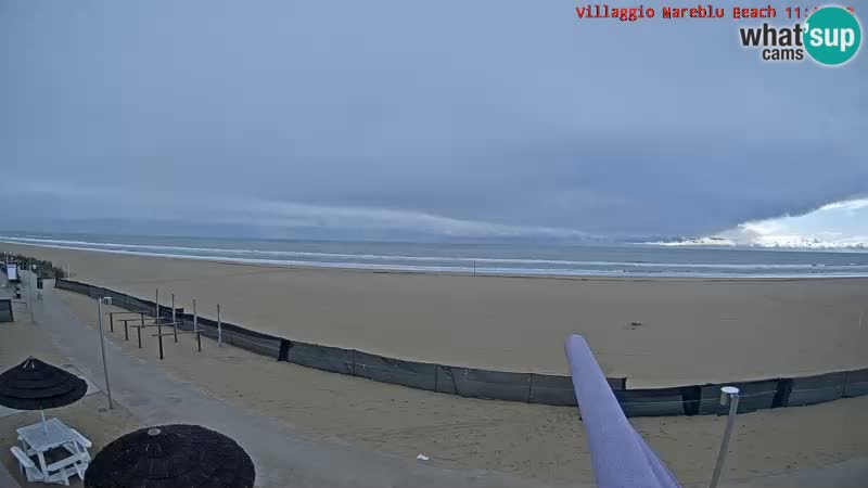 Der Strand Villaggio Mare Blu webcam Bibione Pineda – Italien