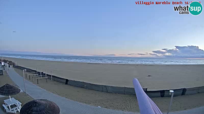 Der Strand Villaggio Mare Blu webcam Bibione Pineda – Italien