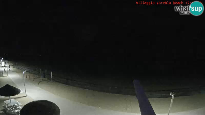 Playa webcam en vivo Villaggio Mare Blu Bibione Pineda – Italia