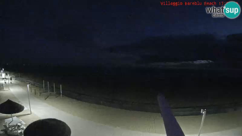 Spiaggia Webcam Villaggio Mare Blu Bibione Pineda