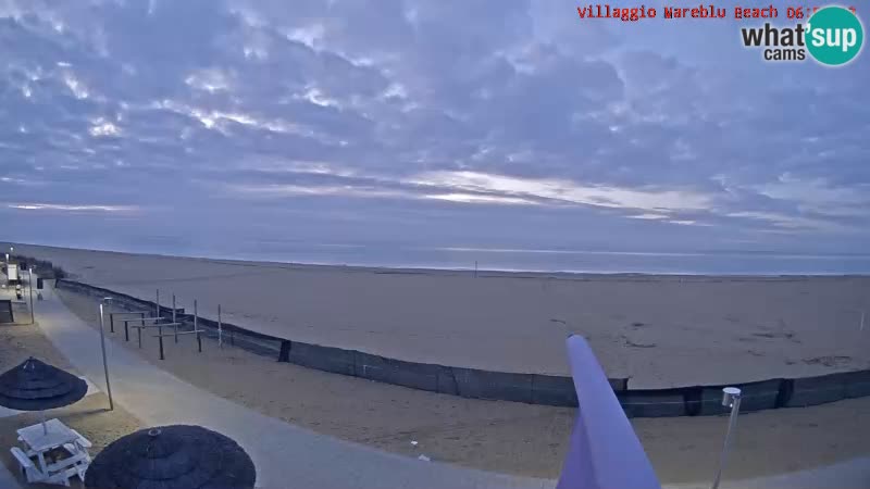 Der Strand Villaggio Mare Blu webcam Bibione Pineda – Italien