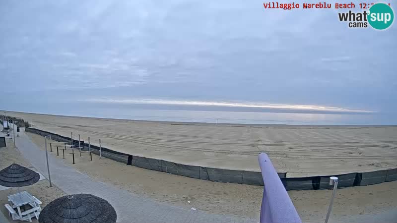 Der Strand Villaggio Mare Blu webcam Bibione Pineda – Italien