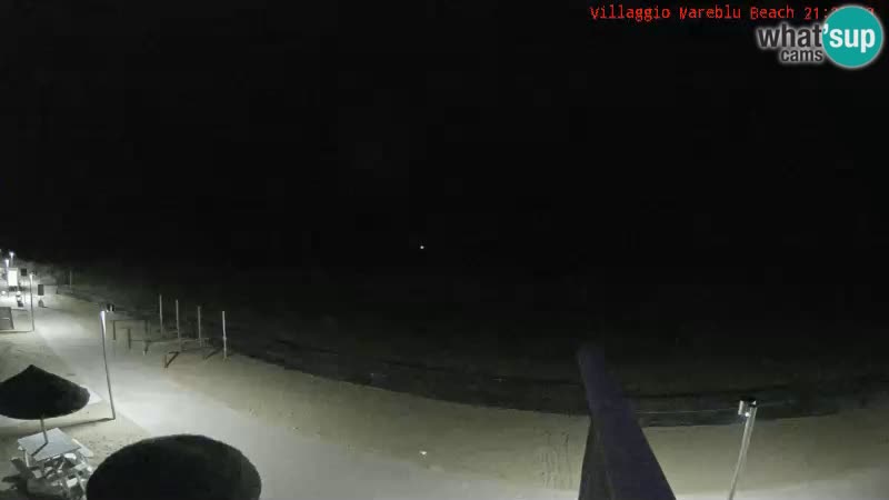 Spiaggia Webcam Villaggio Mare Blu Bibione Pineda