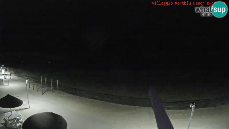 Spiaggia Webcam Villaggio Mare Blu Bibione Pineda