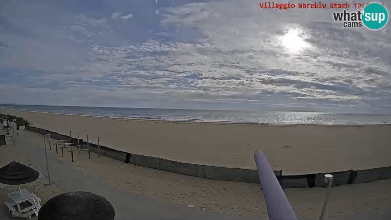 Der Strand Villaggio Mare Blu webcam Bibione Pineda – Italien