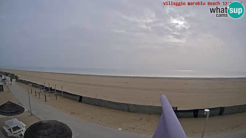 Spiaggia Webcam Villaggio Mare Blu Bibione Pineda