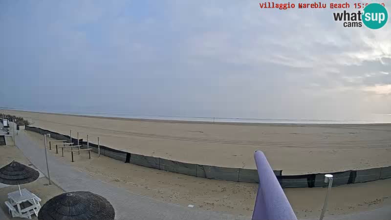 Der Strand Villaggio Mare Blu webcam Bibione Pineda – Italien