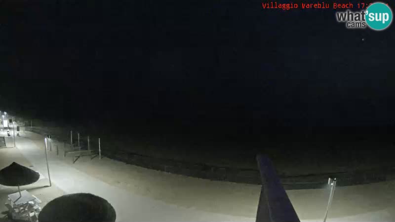 Spiaggia Webcam Villaggio Mare Blu Bibione Pineda