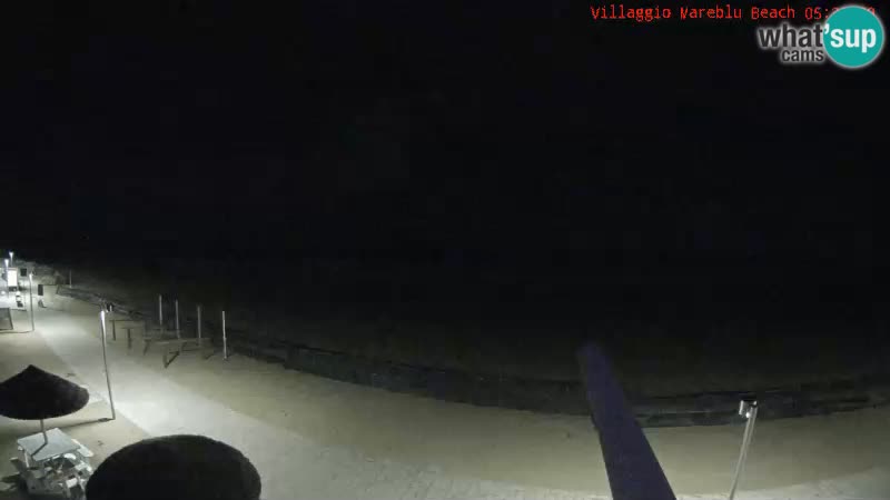 Webcam en direct de la plage Villaggio Mare Blu Bibione Pineda – Italie