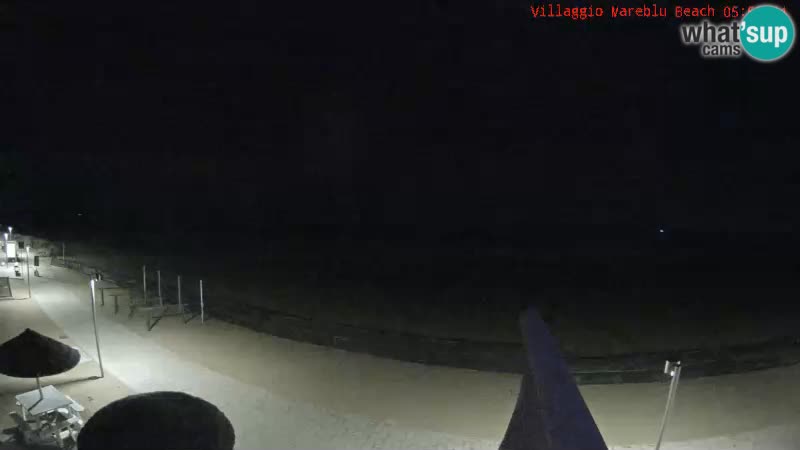 Playa webcam en vivo Villaggio Mare Blu Bibione Pineda – Italia