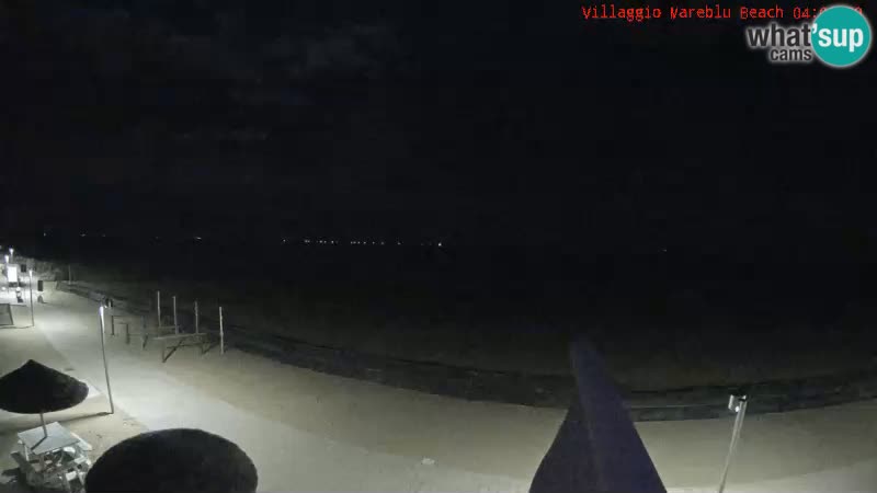 Webcam en direct de la plage Villaggio Mare Blu Bibione Pineda – Italie