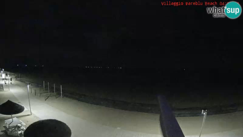 Spiaggia Webcam Villaggio Mare Blu Bibione Pineda