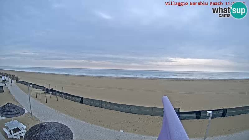 Der Strand Villaggio Mare Blu webcam Bibione Pineda – Italien