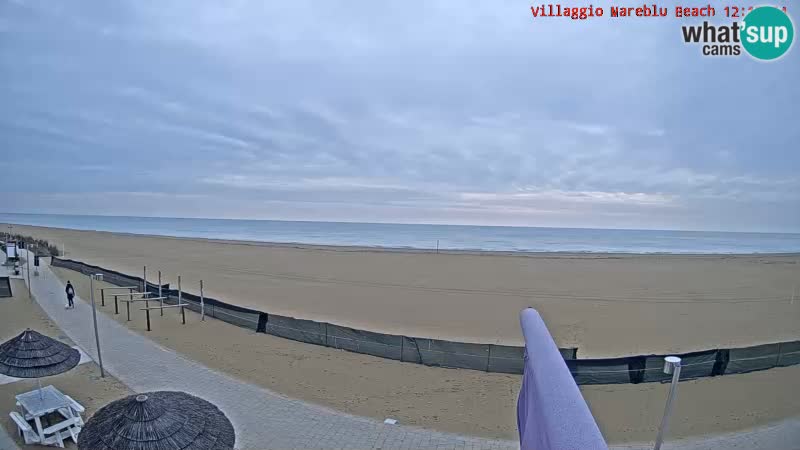 Der Strand Villaggio Mare Blu webcam Bibione Pineda – Italien