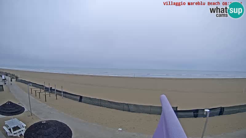 Der Strand Villaggio Mare Blu webcam Bibione Pineda – Italien