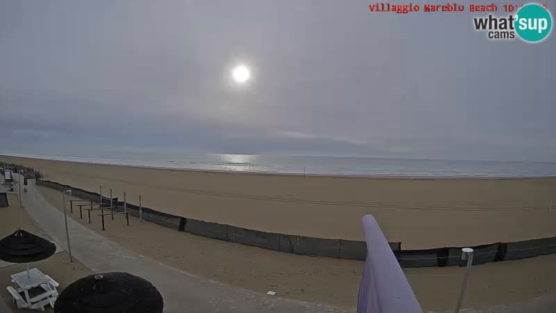 Der Strand Villaggio Mare Blu webcam Bibione Pineda – Italien