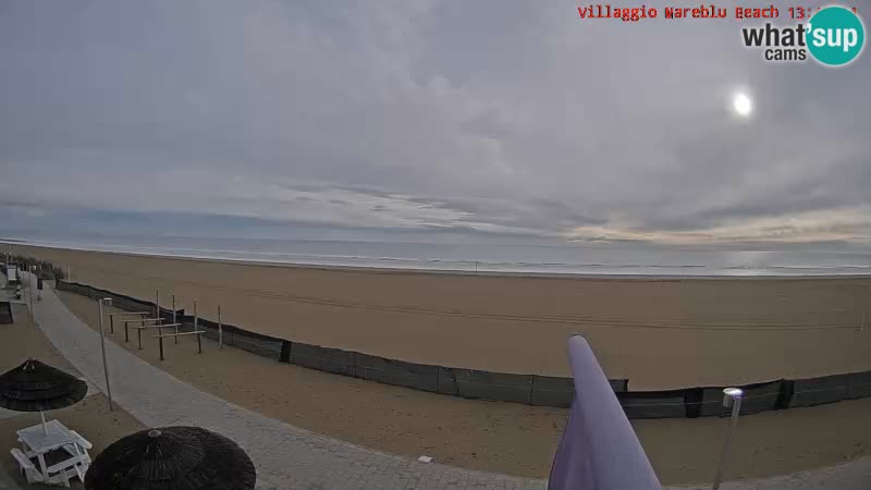 Der Strand Villaggio Mare Blu webcam Bibione Pineda – Italien