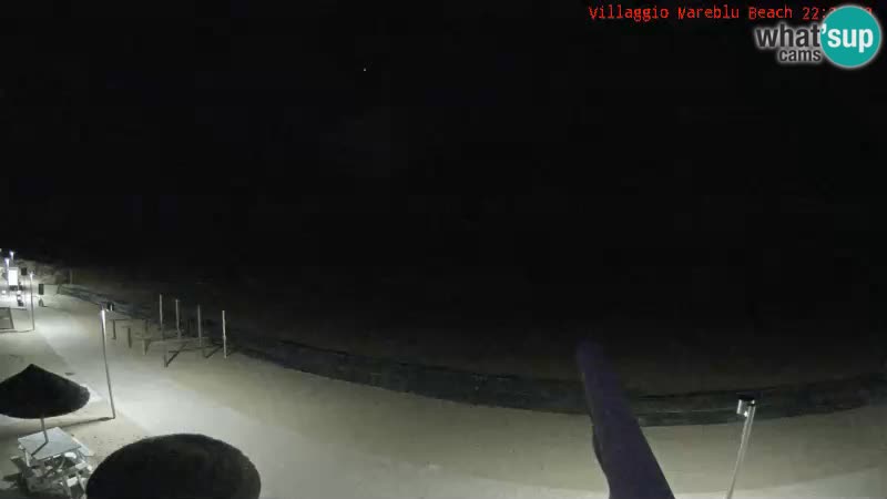 Webcam en direct de la plage Villaggio Mare Blu Bibione Pineda – Italie