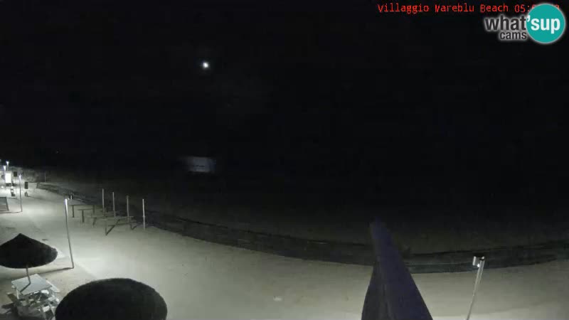 Webcam en direct de la plage Villaggio Mare Blu Bibione Pineda – Italie