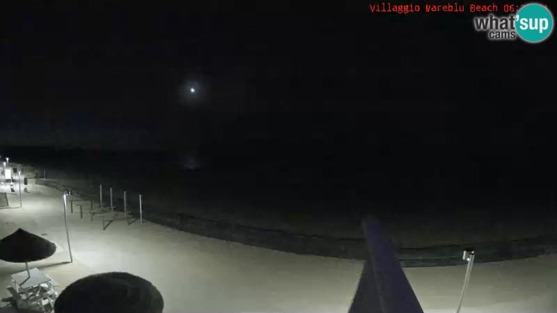 Webcam en direct de la plage Villaggio Mare Blu Bibione Pineda – Italie