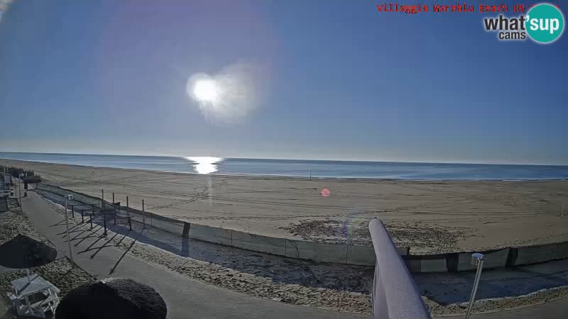 Der Strand Live-Webcam Villaggio Mare Blu Bibione Pineda – Italien