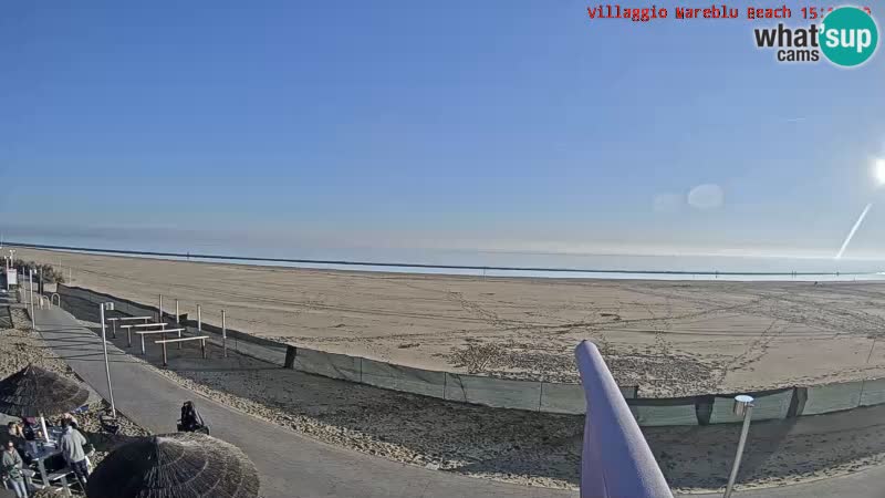 Der Strand Live-Webcam Villaggio Mare Blu Bibione Pineda – Italien