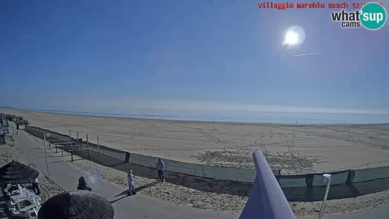 Der Strand Live-Webcam Villaggio Mare Blu Bibione Pineda – Italien