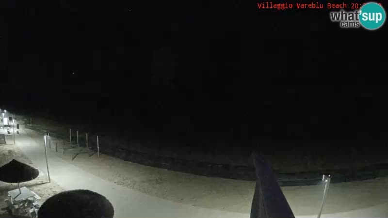 Webcam live della spiaggia Villaggio Mare Blu Bibione Pineda