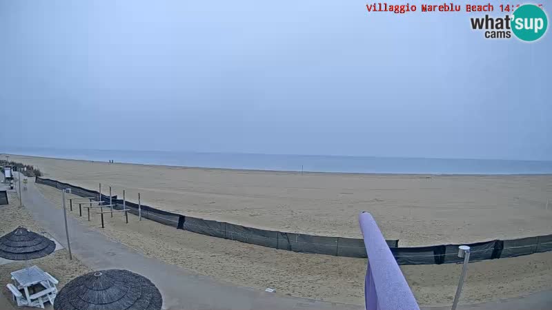 Der Strand Villaggio Mare Blu webcam Bibione Pineda – Italien