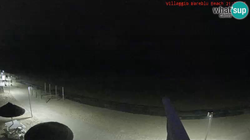 Webcam live della spiaggia Villaggio Mare Blu Bibione Pineda