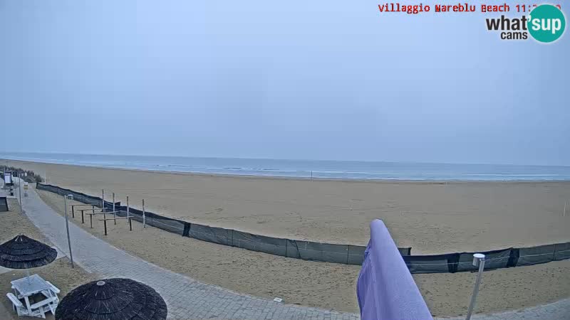 The beach Livecam Villaggio Mare Blu Bibione Pineda – Italy