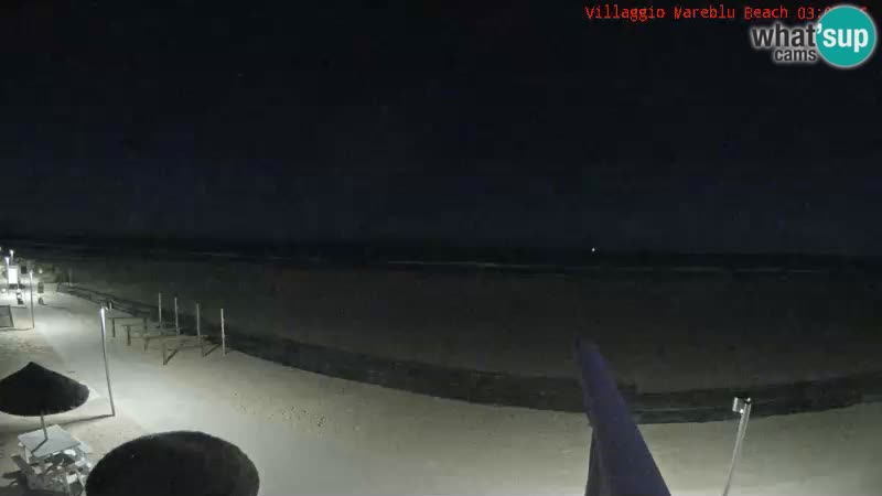 The beach Livecam Villaggio Mare Blu Bibione Pineda – Italy