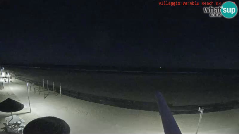 The beach Livecam Villaggio Mare Blu Bibione Pineda – Italy