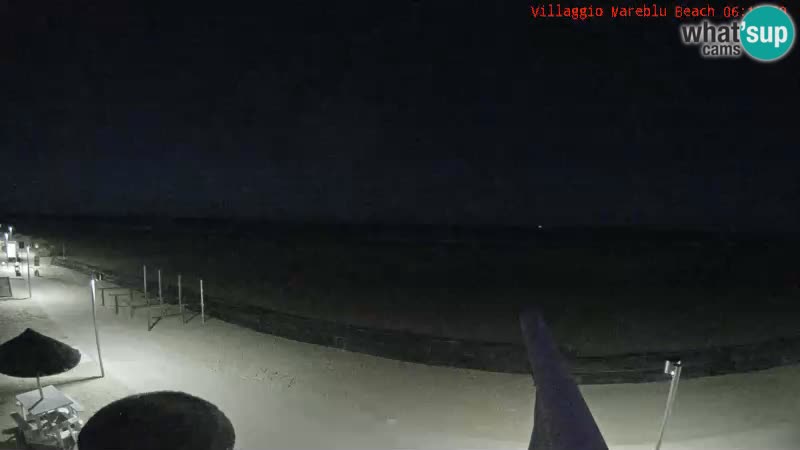 Spiaggia Webcam Villaggio Mare Blu Bibione Pineda