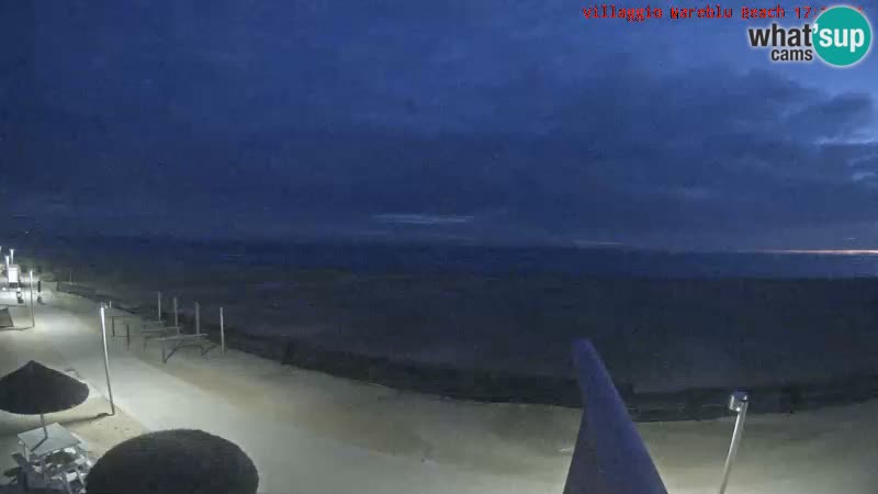 The beach Livecam Villaggio Mare Blu Bibione Pineda – Italy