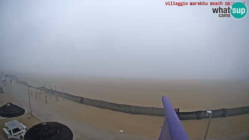 The beach Livecam Villaggio Mare Blu Bibione Pineda – Italy