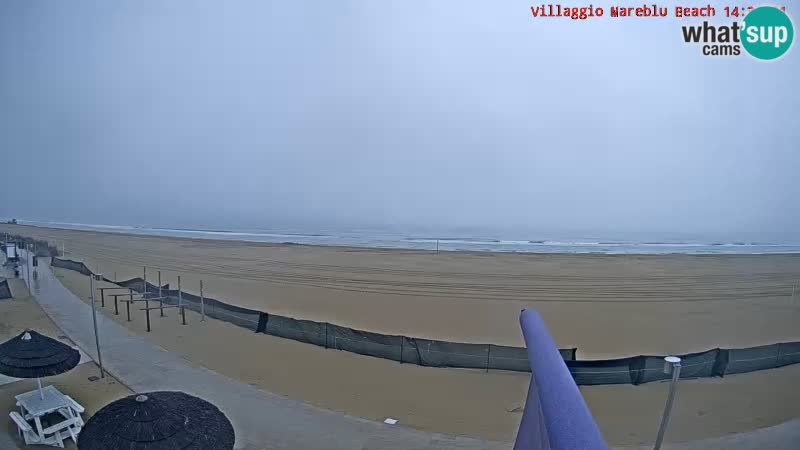 Der Strand Villaggio Mare Blu webcam Bibione Pineda – Italien