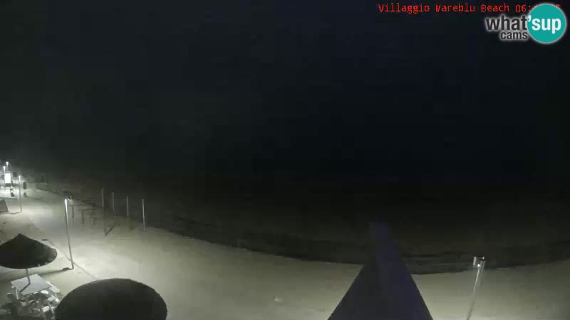 Spiaggia Webcam Villaggio Mare Blu Bibione Pineda